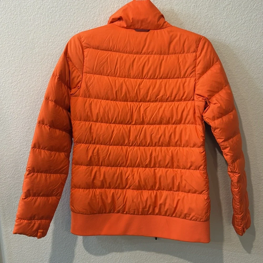 Orange North Face Puffer Jacket Women’s‎ XS